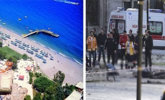 Almanların yakınlarına Kemer’de tatil!