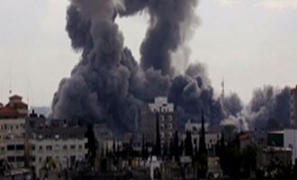 İsrail savaş uçaklarıyla Gazze'yi bombaladı